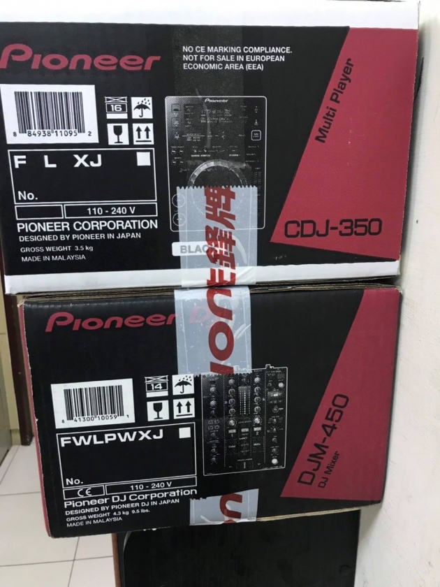 Pioneer CDJ350 + DJM450 特價商品 1