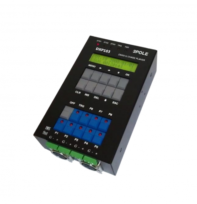 ELATION DXP103 簡易型及自動播放設定 DMX512 燈效控制器 1