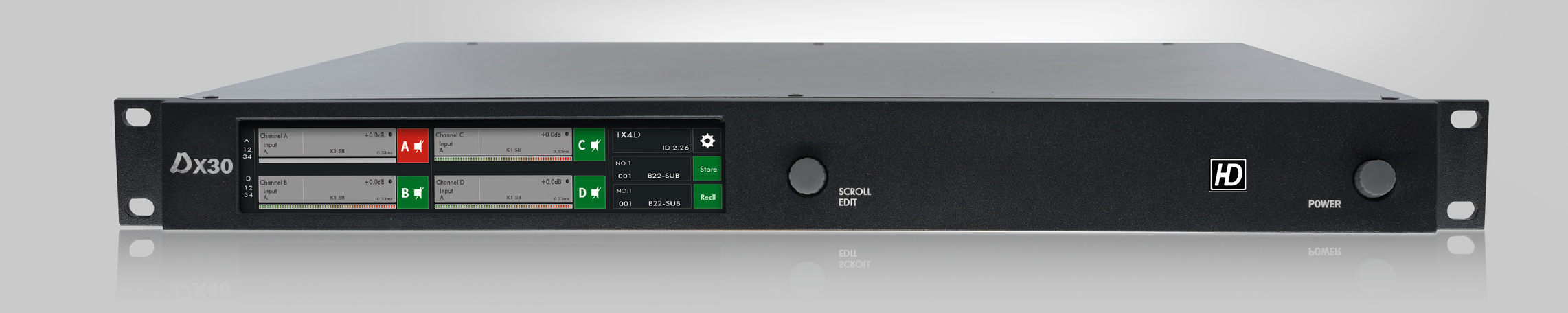 HD DX系列DSP擴大機 1