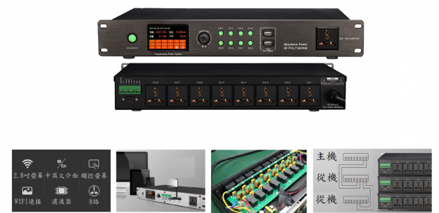 HD T-1500PRO觸控螢幕多功能定時濾波順序開關 1