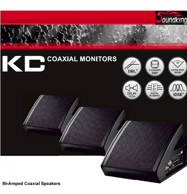 Soundking KC seires 主動DSP同軸監聽喇叭 1