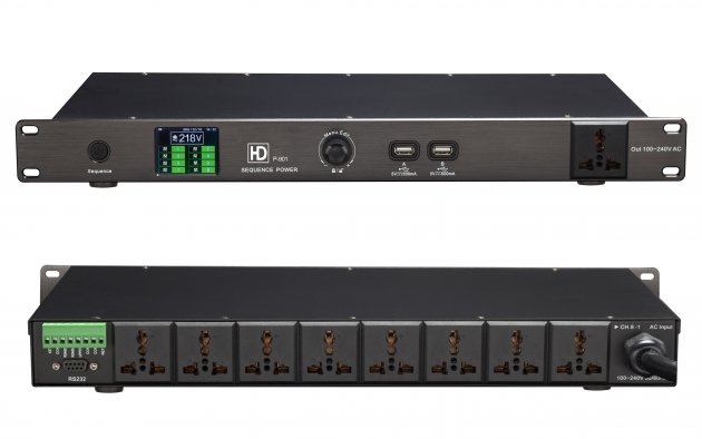 HD P-901觸控螢幕多功能定時順序開關 1