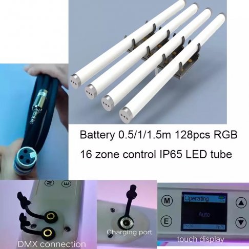 LED防水電池特效燈管 2