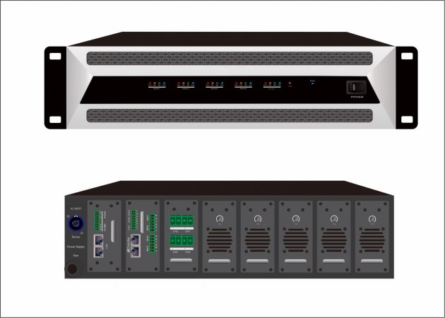 HD AI-3500 智慧物聯網備援數位功率擴大機 1