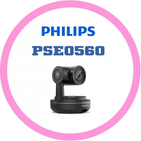 Philips PSE0560 AI 智慧人像追蹤視訊會議攝影機
