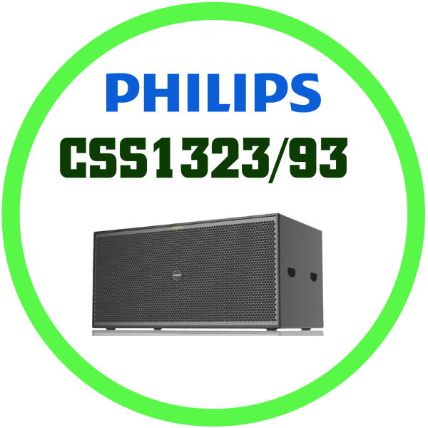 Philips CSS1323 93 雙18吋直射式超低音