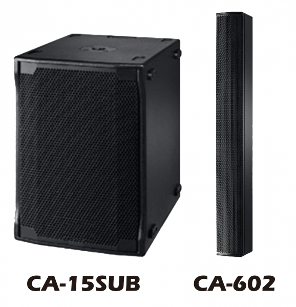 HD CA-15SUB DSP主動式超低音+ CA-602音柱陣列喇叭