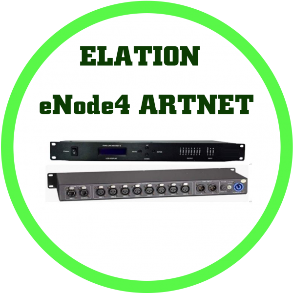ELATION – eNode4 ARTNET DMX 網路轉換器
