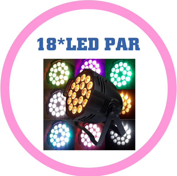 18顆 LED PAR燈