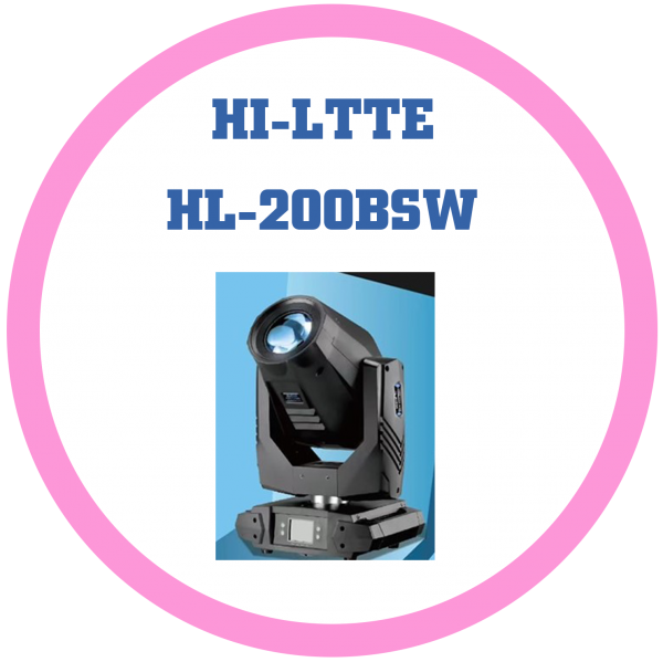 LED HL-200BSW(Beam/Spot/Wash )電腦搖頭燈