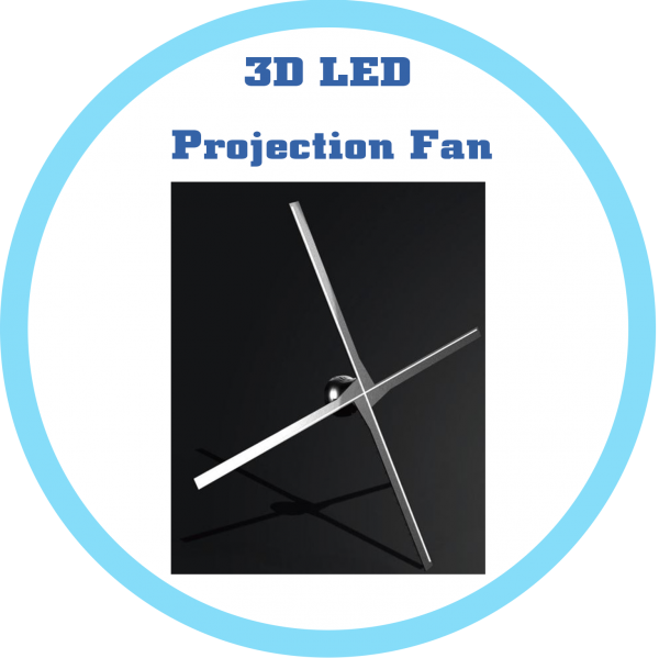 3D全息led投影風扇