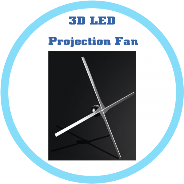 3D全息led投影風扇