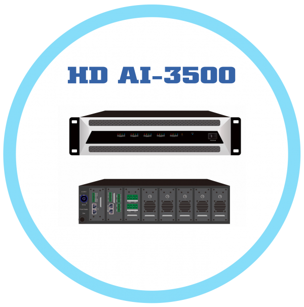 HD AI-3500 智慧物聯網備援數位功率擴大機