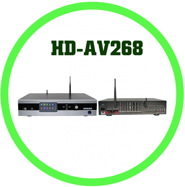 HD AV268數位式觸控多功能KTV擴大機
