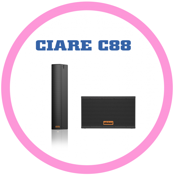CIARE C88 同軸波束可調式陣列音響系統