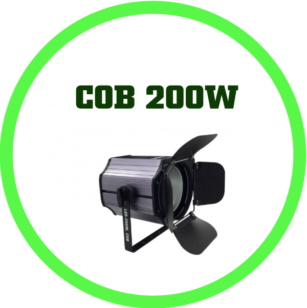 COB 200W泛光/聚光燈 RGB / 3200K(Y)