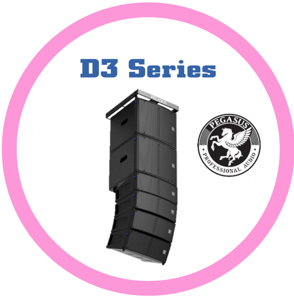 D3 Series 主動式陣列喇叭