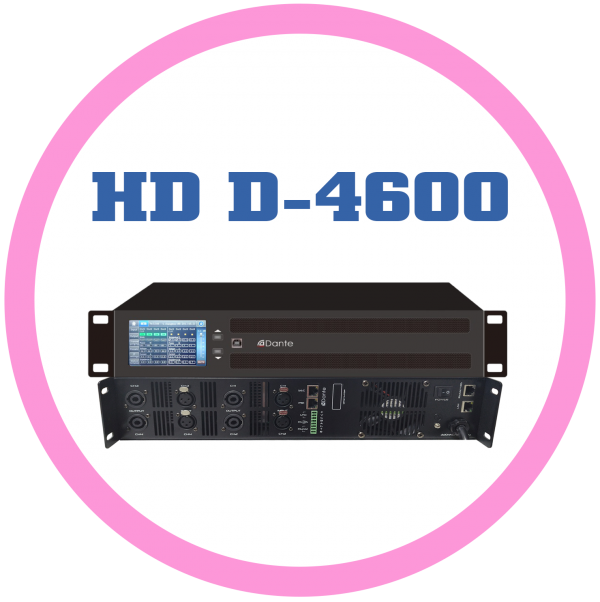 HD D-4600PRO數位觸控擴大機