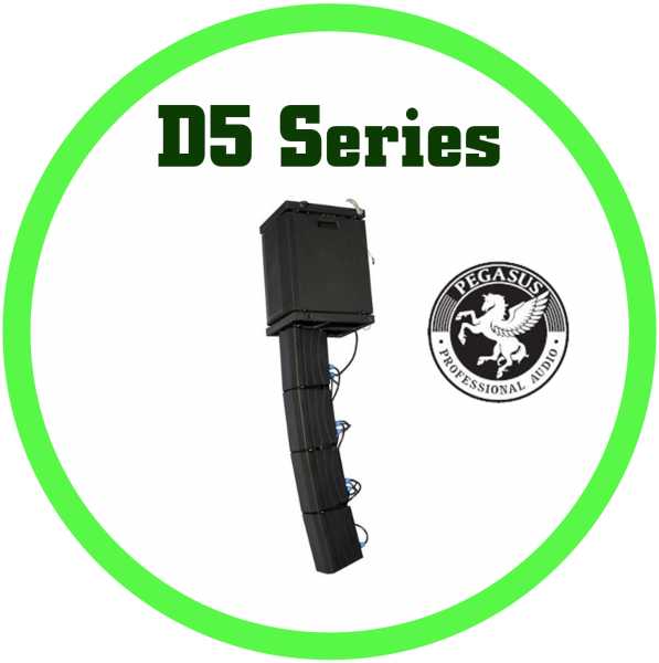 D5 Series 全頻主動式陣列喇叭