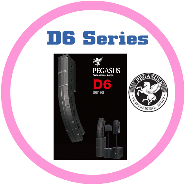 D6  Series  全頻主動式雙陣列喇叭