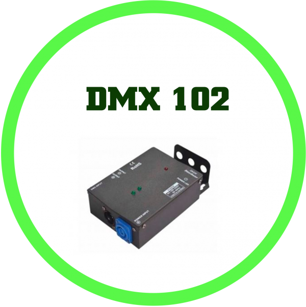DMX 102 兩路訊號分配器