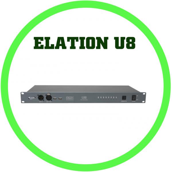ELATION U8B 隔離分配器