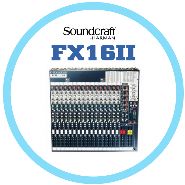 Soundcarft FX16II 類比混音機
