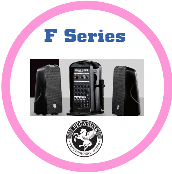 F Series 攜帶式主動喇叭