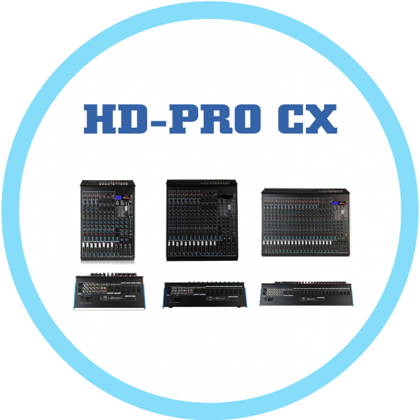 HD-PRO CX系列混音器