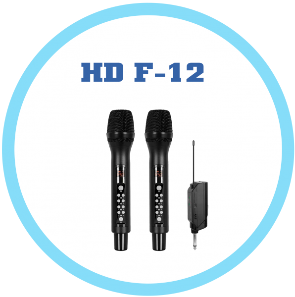 HD F-12充電式效果器專業無線麥克風(智慧型功能)