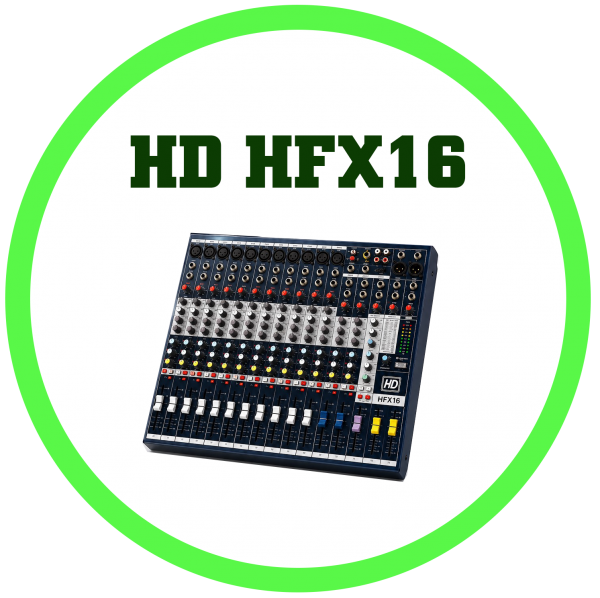 HD HFX16 專業類比混音機