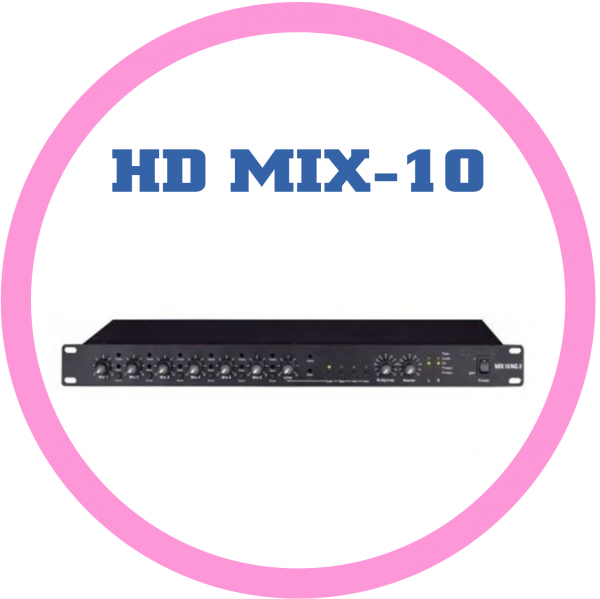 HD MIX-10 數位混音處理器