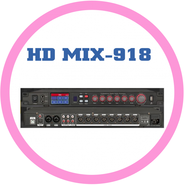 HD MIX-918 數位觸控混音器 工程款
