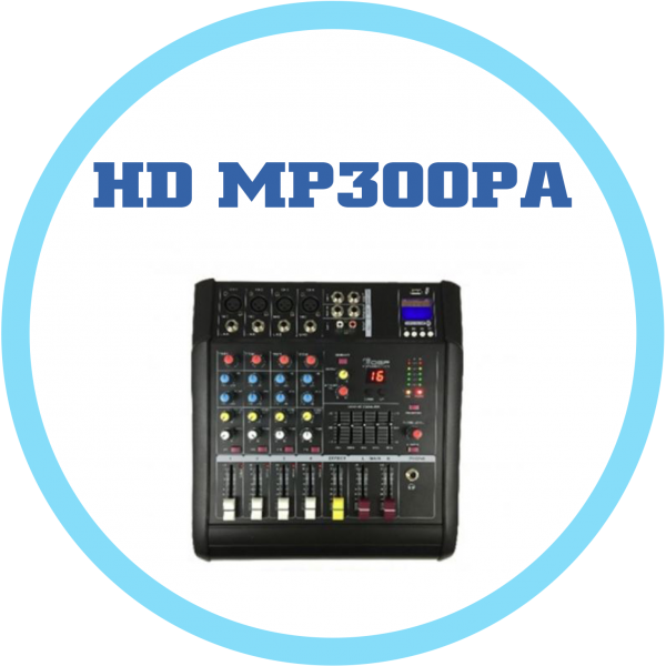 HD MP300PA 四通道混音擴大機