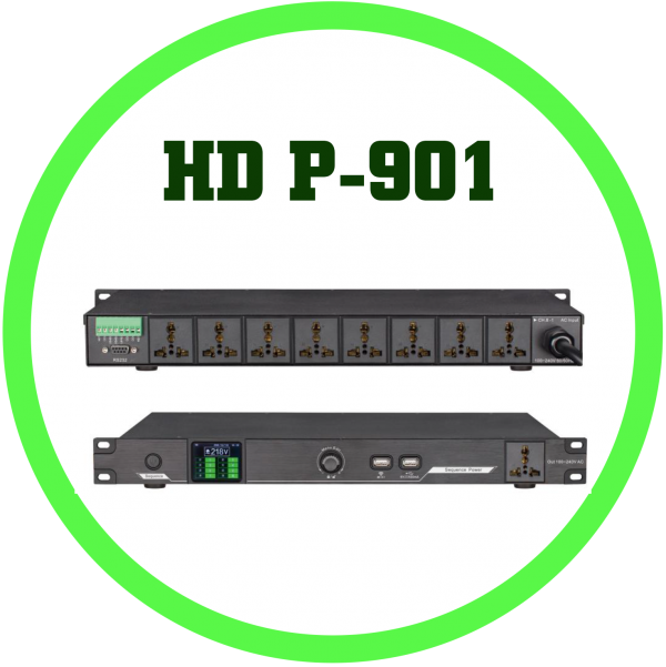 HD P-901觸控螢幕多功能定時順序開關