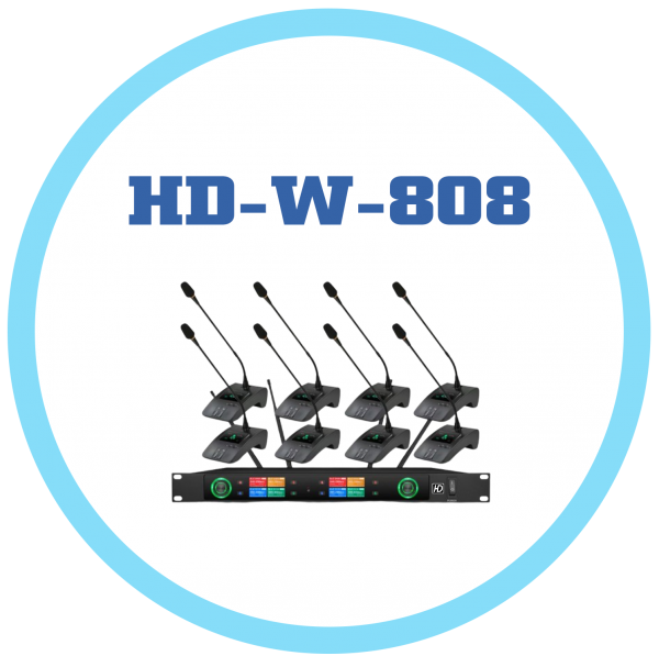 HD W-808 無線會議系統