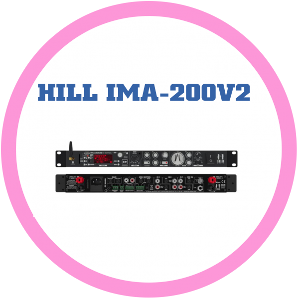 HILL IMA-200V2(B) 多功能二分區播放擴大機