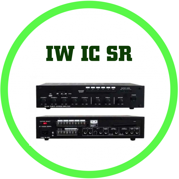 IW  IC SR 室內多用途崁入式喇叭 & 五分區擴大機