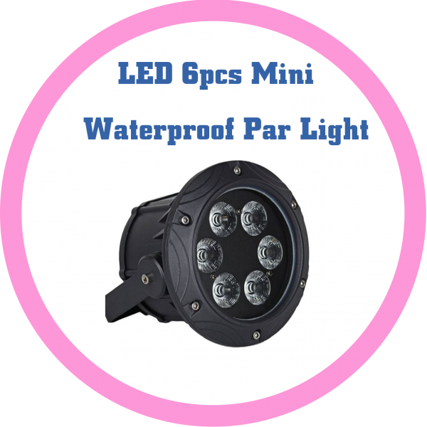 LED 6顆迷你型防水Par燈