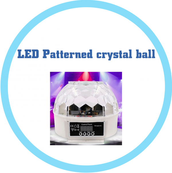 LED圖案水晶球
