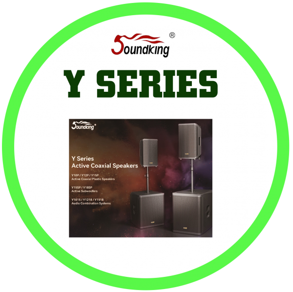 SOUNDKING Y系列 主動式同軸喇叭