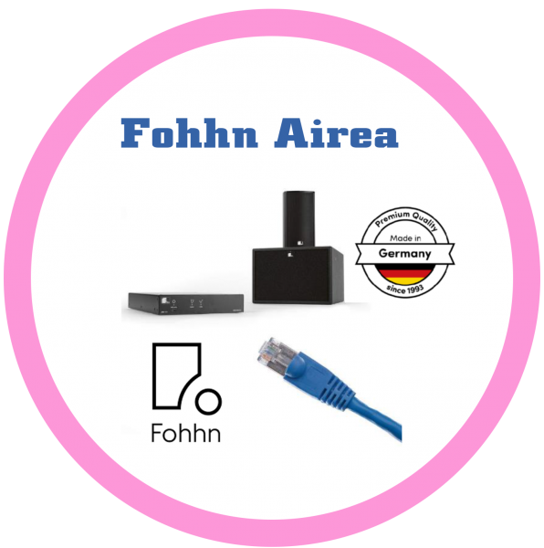 Fohhn Airea 德國黑科技 數位音頻網絡 不須拉電源線插電 主動式喇叭