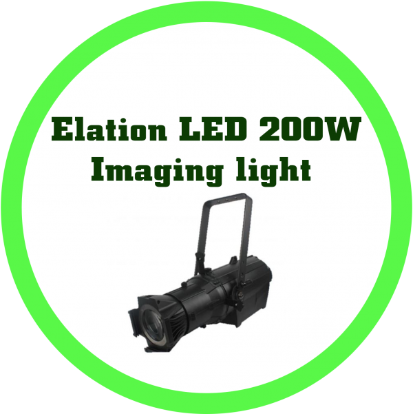 Elation LED 200W成像燈 (可控溫)