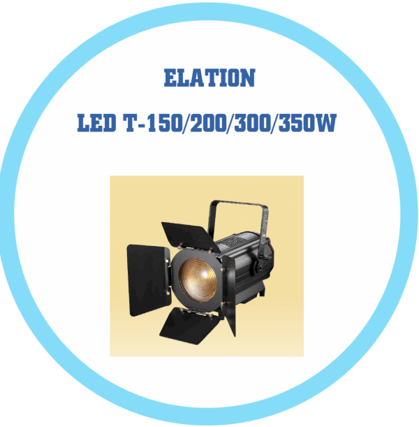 ELATION LED T-150/200/300/350W佛式聚光燈