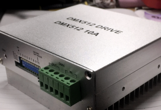 DMX大功率1000W LED解碼盒 2